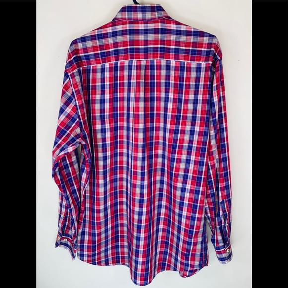 PETER MILLAR Men’s Large Button Down Shirt - Picture 2 of 12